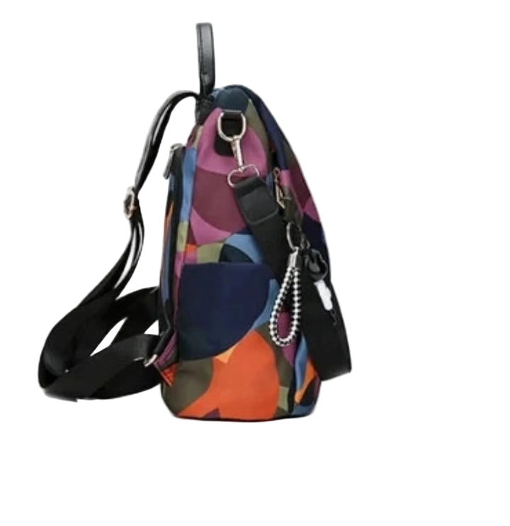 Women's waterproof backpack with adjustable shoulder straps